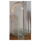Glass Display Dome w/ Pedestal Base