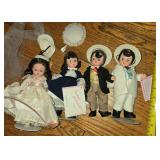 Madame Alexander Dolls Set of 4