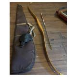 Gun Case, Holster, & Bow w/Arrow