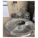 Glass Serving Dishes & Storage Jars