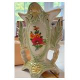 Ceramic Vase w/ Floral Design