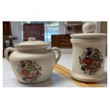 McCoy Spice of Life Bean Pot & Canister