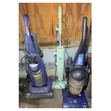 Bissell Upright Vacuums & Shark Steam Mop As Is