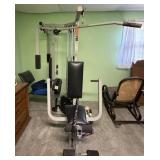 Home Gym Machine w/Dumbbells & Accessories