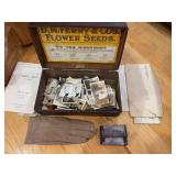 D.M. Ferry & Co. Flower Seeds Box w/ Photos