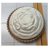 Ceramic Chocolate Pie Keeper w/ Recipe Lid