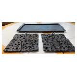 Jenn-Air Non-Stick Griddle w/ 2 Cast Iron Trivets