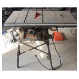Craftsman 10-in Table Saw 15A w/ Stand, Works