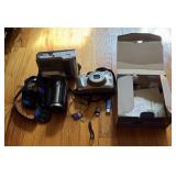 Pentax IQZoom 160G, Sony Mavica, Sanyo Xacti Set