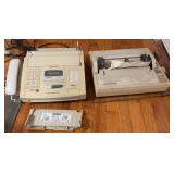 Panasonic KX-FP200 Fax & Epson Apex 80 Printer