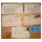 USS Pennsylvania 1940 Envelopes & Whitey