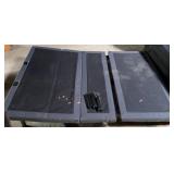 Folding Adjustable Bed Frame w/ Legs, Damaged