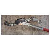 Manual Cable Puller Come Along w/ Red Handle