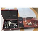 6-Piece Corkscrew Set in Wood Box w/ Accessories