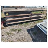 Wood and Steel Work Table