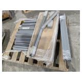 Metal Shelf Parts and Wood Shelves