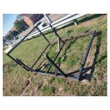 Metal Rack on Wheels