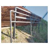 3 Sections of 5ft Tall Metal Railings