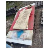 2 Pallets of Plastic Polymer Sheets & Plexi-Glass