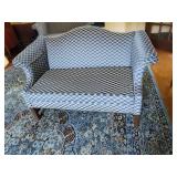 Vintage Camelback Loveseat #2