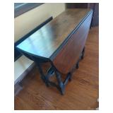 Antique Imperial Mahogany Gate Leg Drop Leaf Table