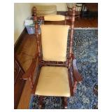 Antique Wisconsin Chair Co. Platform Rocker/Glider