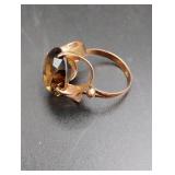 14K Gold Ring with Gemstone