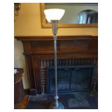 Art Deco Torchiere Floor Lamp