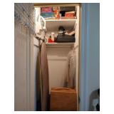 Contents of Closet on Left Side of TV Room