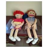 2 Vintage The Kids on the Block Puppets