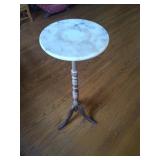 Marble Top Pedestal Stand