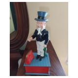 Uncle Sam Cast Iron Mechanical Bank