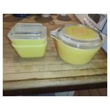 Yellow Pyrex Dishes