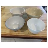 4 Mixing Bowls