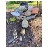 Concrete Birdbath & More - Read Details