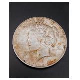 1927-D Silver Peace Dollar