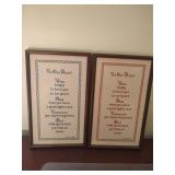 2 Cross-Stitch "To Our Guest"