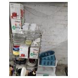 Shelf, Glassware, and More