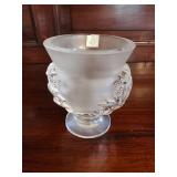 Lalique Crystal Vase