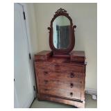 Antique American Empire Style Chest of Drawers