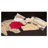Doilies and Table Covers in Various Styles