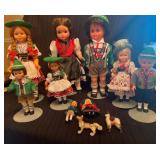 Vintage German Themed Dolls and Accessories
