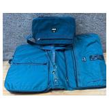 Samsonite Blue-Green Garment Bag with Detachable C