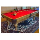 7-Foot Steepleton Billiards Table with Accessories