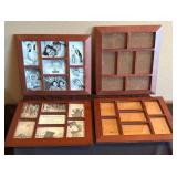 Four Wooden Collage Photo Frames