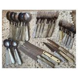 Solingen Rostfrei Cutlery Set with Mother of Pearl