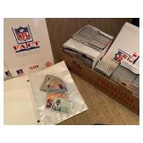 NFL FACT Card Collection with Binders and Boxed Se