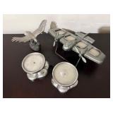 Silver-Tone Decor Items