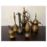 Vtg Brass/Brass-Look Assortment9"