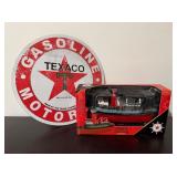 Texaco Tugboat Bank & Sign12"